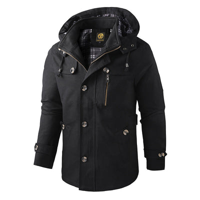 Ravion - Kurtka Męska Parka Z Kapturem