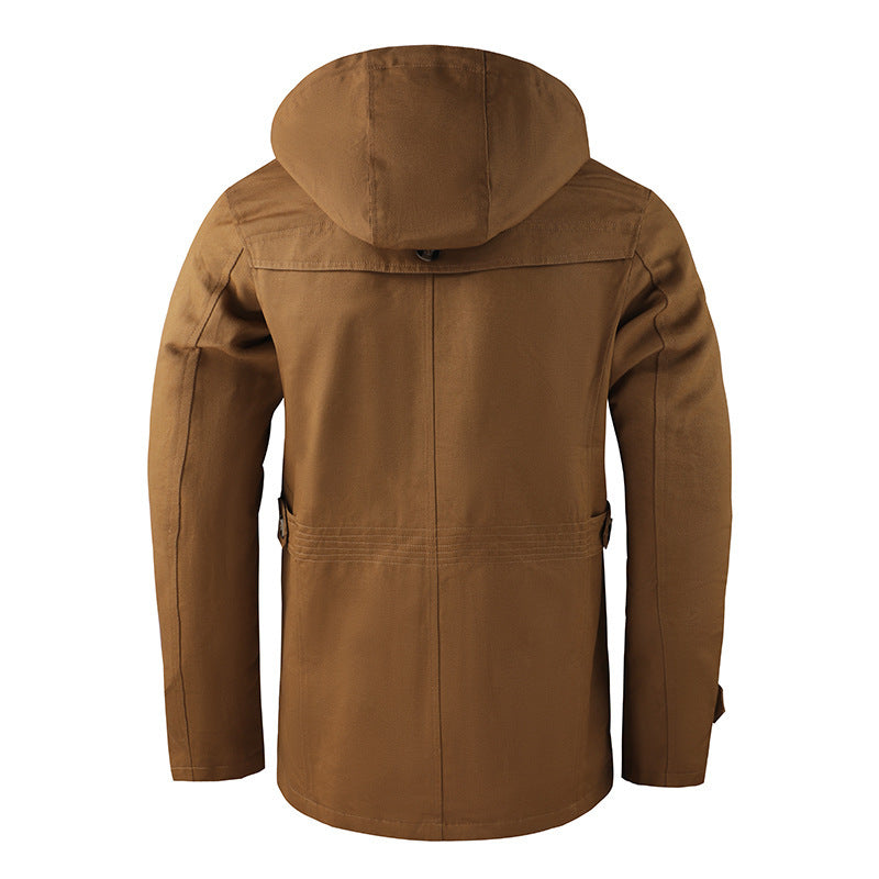 Ravion - Kurtka Męska Parka Z Kapturem