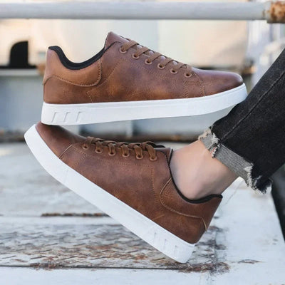 Sam - Buty Męskie Sportowe Skórzane