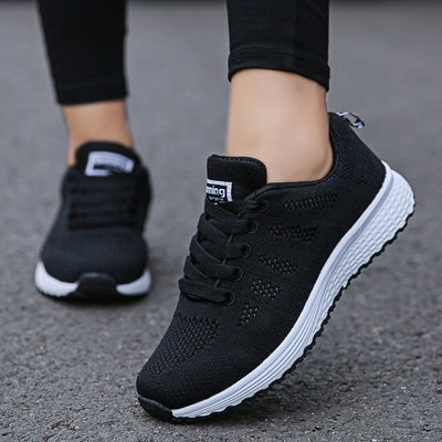 Sneakersy Damskie | Oddychająca Siateczka i Lekka Podeszwa