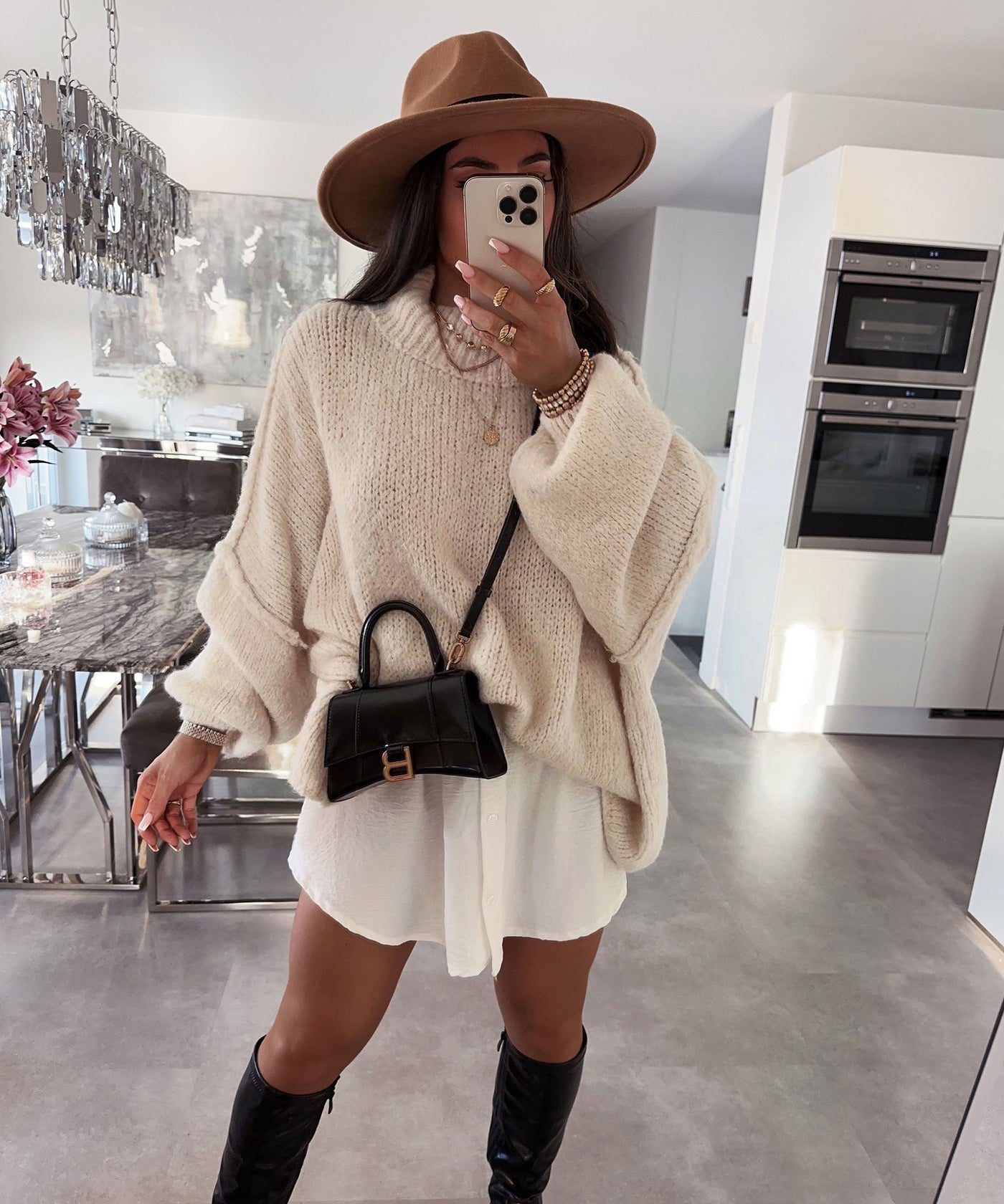 Luvira - Sweter Damski Oversize