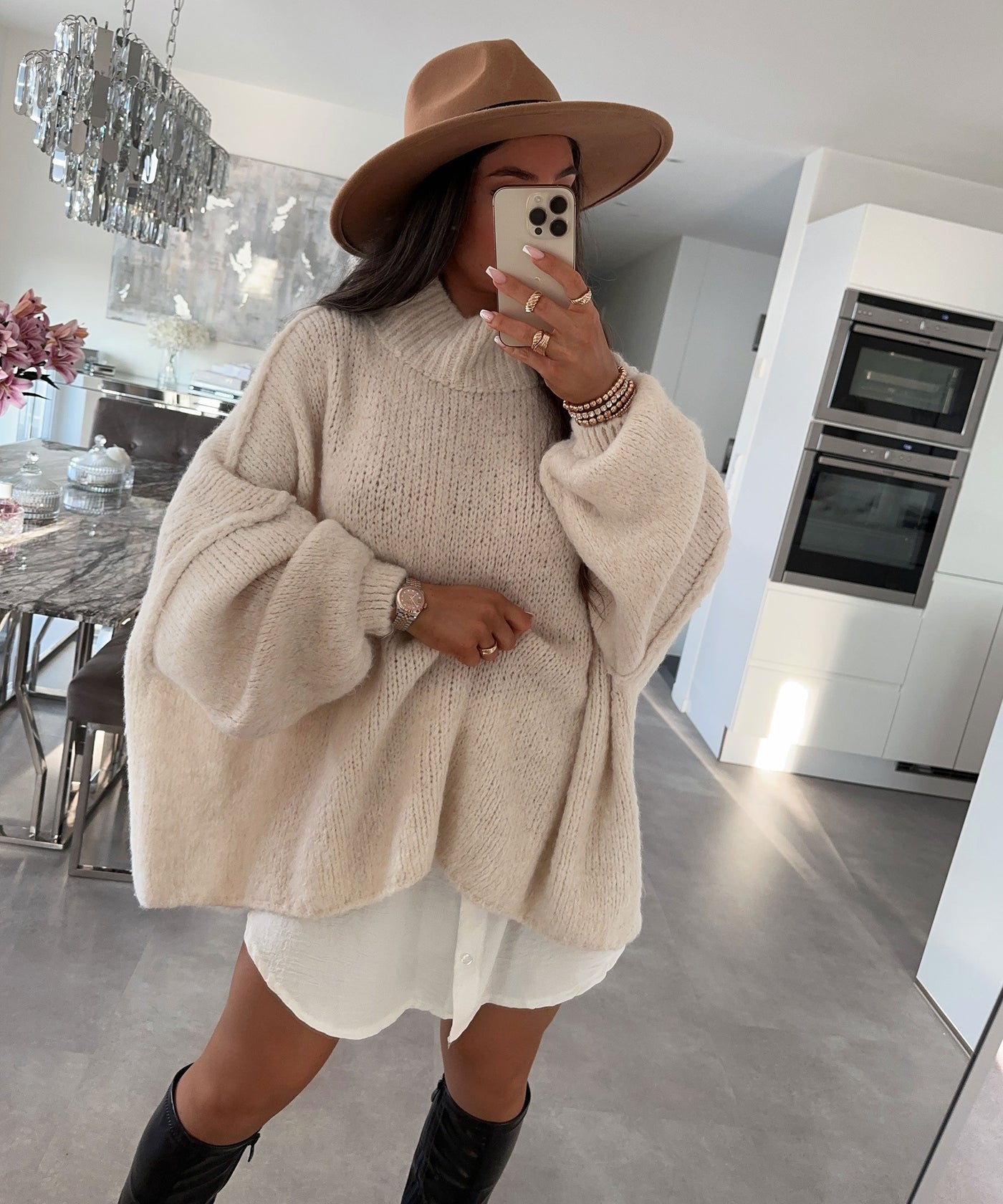 Luvira - Sweter Damski Oversize