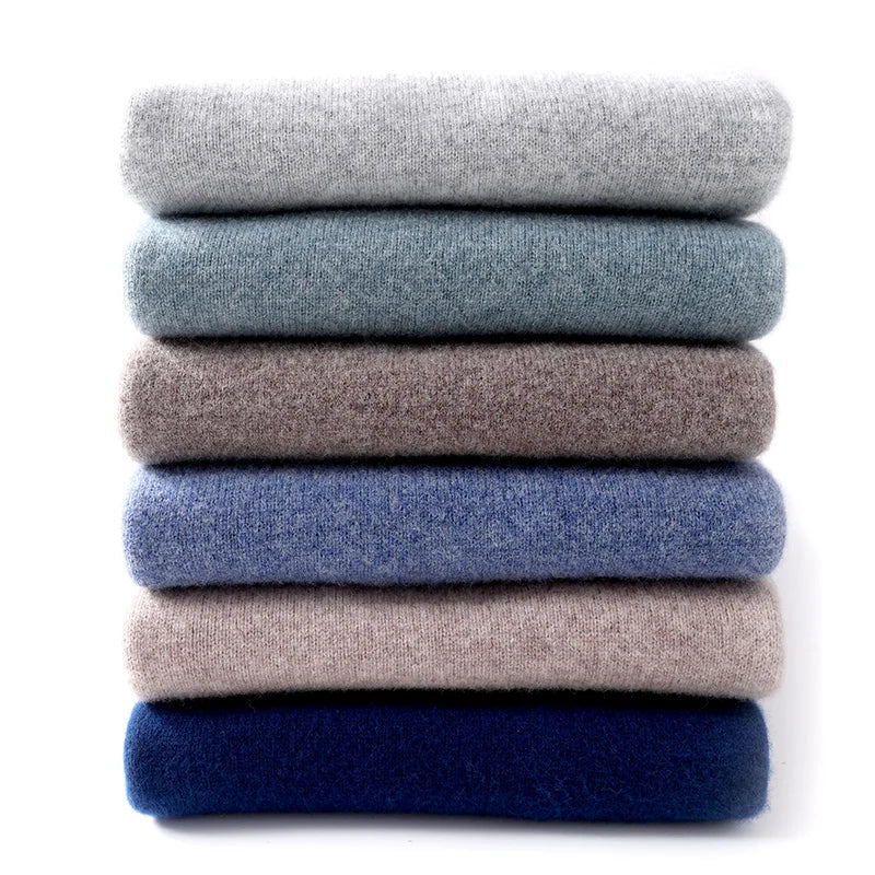 Vernar - Sweter Męski Z Okrągłym Dekoltem