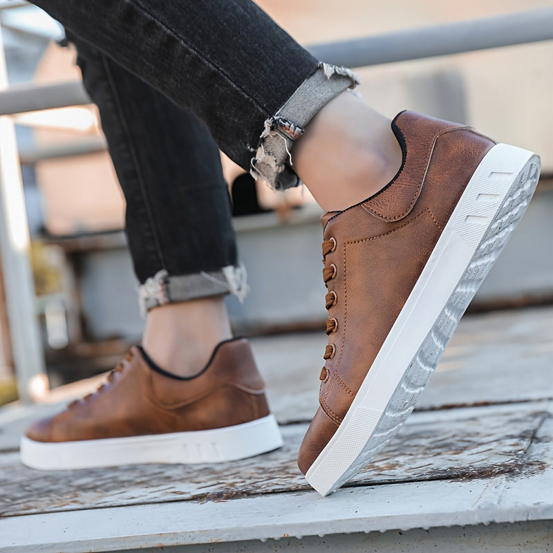 Sam - Buty Męskie Sportowe Skórzane