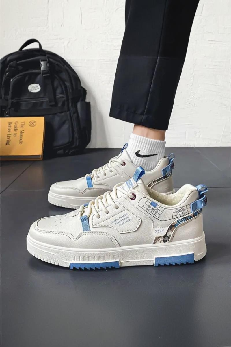 Marvian - Buty Męskie Sportowe Z Motywem Fali