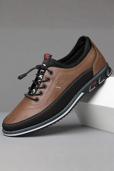 Karvion - Buty Męskie Zamszowe Sznurowane
