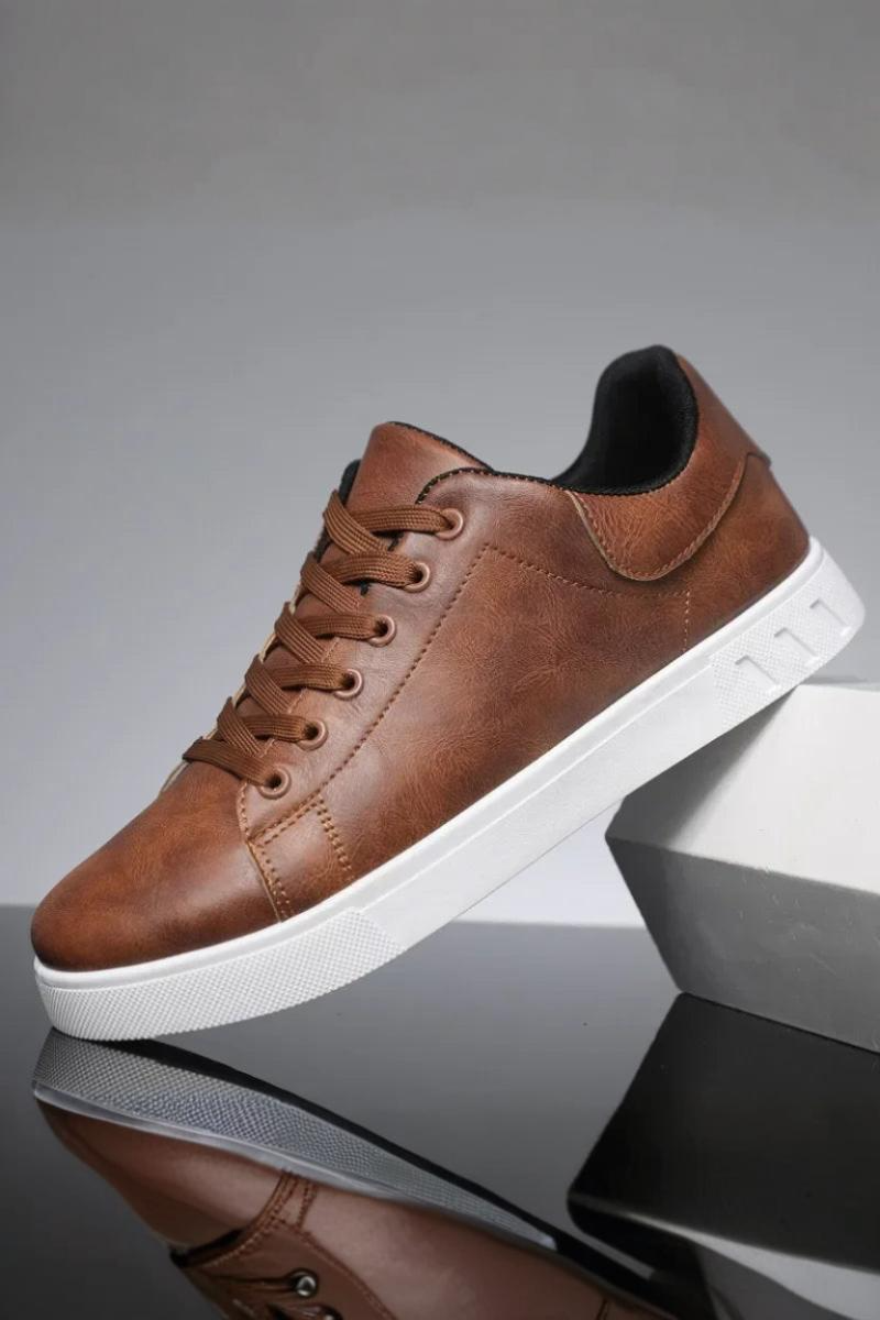 Sam - Buty Męskie Sportowe Skórzane