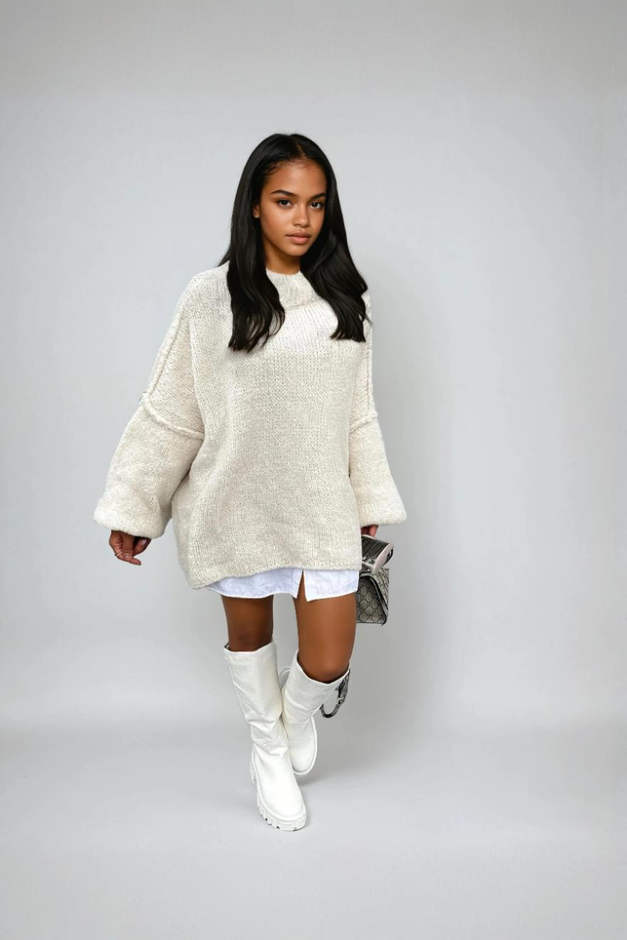 Luvira - Sweter Damski Oversize