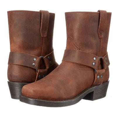 Jandor - Buty Męskie Kowbojki Skórzane Niskie